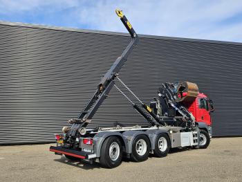 TGS 35.430 8x4-4 BL / HAAKARM + Z KRAAN / CRANE